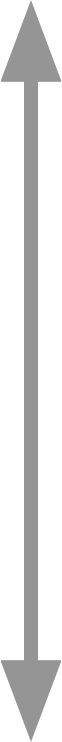 A vertical arrow pointing up and down.